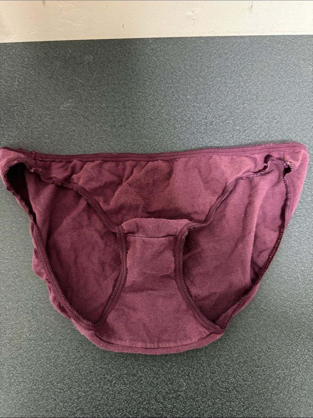 Maidenform Women's Cotton Briefs in Deep Plum
